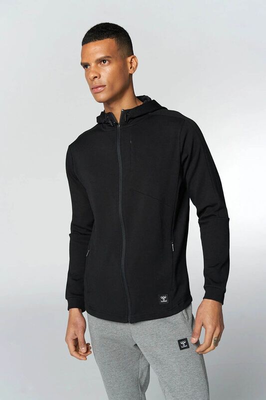 HMLTROPPER ZIP HOODIE Erkek Siyah Sweatshirt - H921567