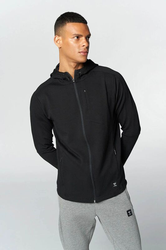 HMLTROPPER ZIP HOODIE Erkek Siyah Sweatshirt - H921567