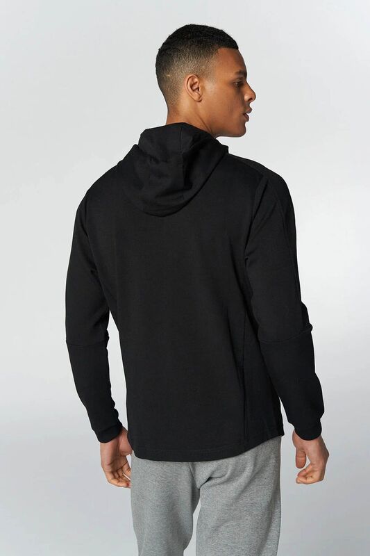 HMLTROPPER ZIP HOODIE Erkek Siyah Sweatshirt - H921567