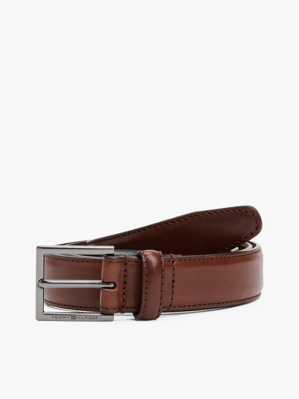 HUDSON LEATHER 3.0 Erkek Kahverengi Kemer - AM0AM13379