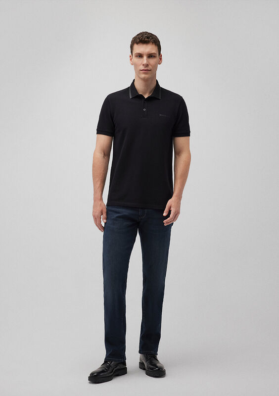 HUNTER Erkek Koyu Mavi Denim Pantolon - M00202