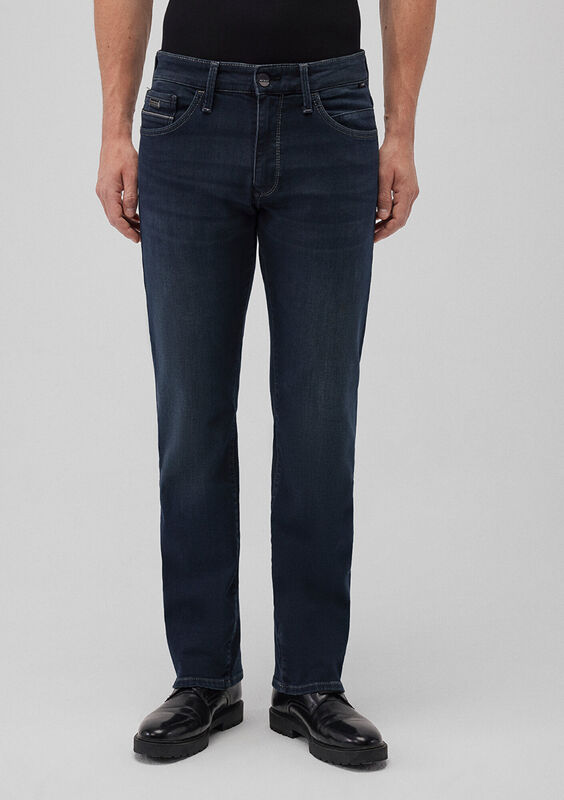 HUNTER Erkek Koyu Mavi Denim Pantolon - M00202