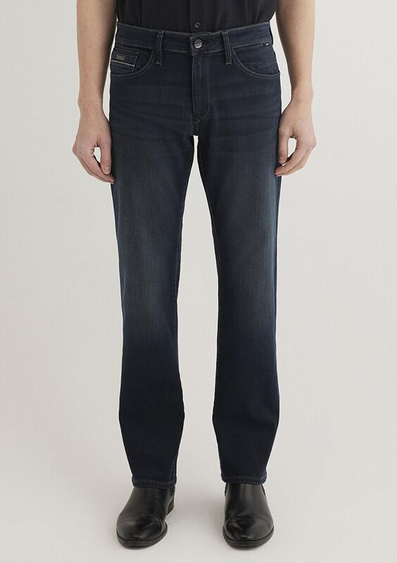 HUNTER Erkek Koyu Mavi Denim Pantolon - M00202
