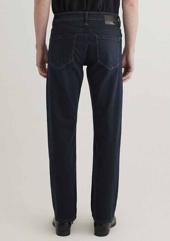 HUNTER Erkek Koyu Mavi Denim Pantolon - M00202