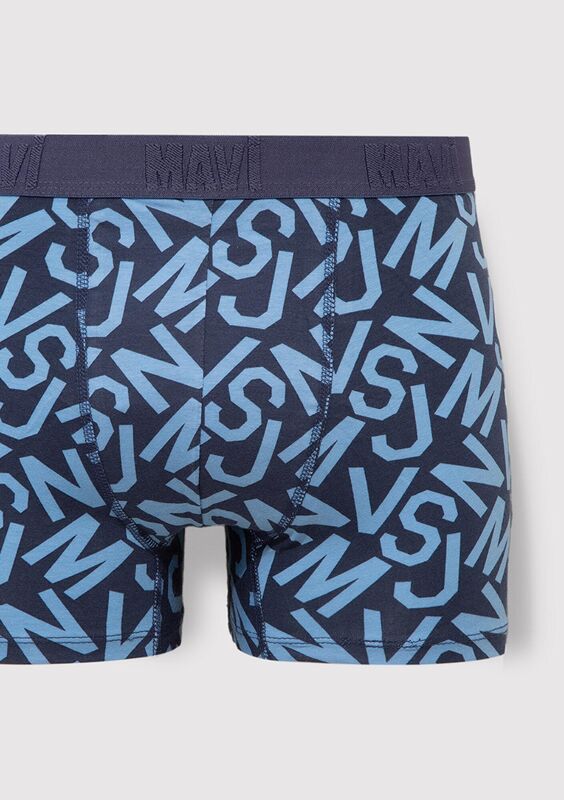 İÇ ÇAMAŞIRI Erkek Mavi Boxer - M0910441