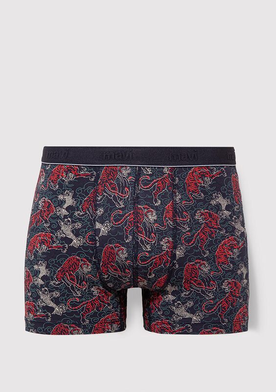 İÇ ÇAMAŞIRI Erkek Mavi Boxer - M091121