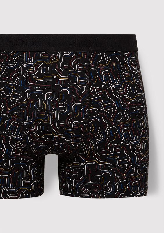 İÇ ÇAMAŞIRI Erkek Siyah Boxer - M0910451