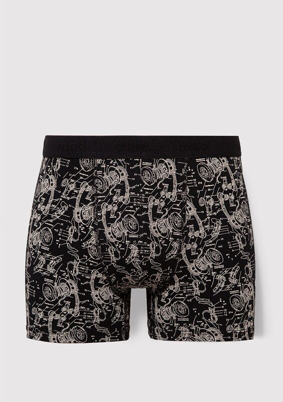 İç Çamaşırı Erkek Siyah Boxer - M092070