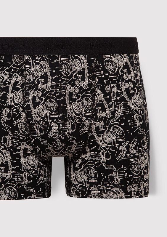 İç Çamaşırı Erkek Siyah Boxer - M092070