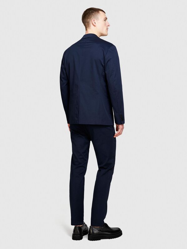 İki Düğmeli Slim Fit Ceket Erkek Lacivert Ceket - 324P2FBHSW01J