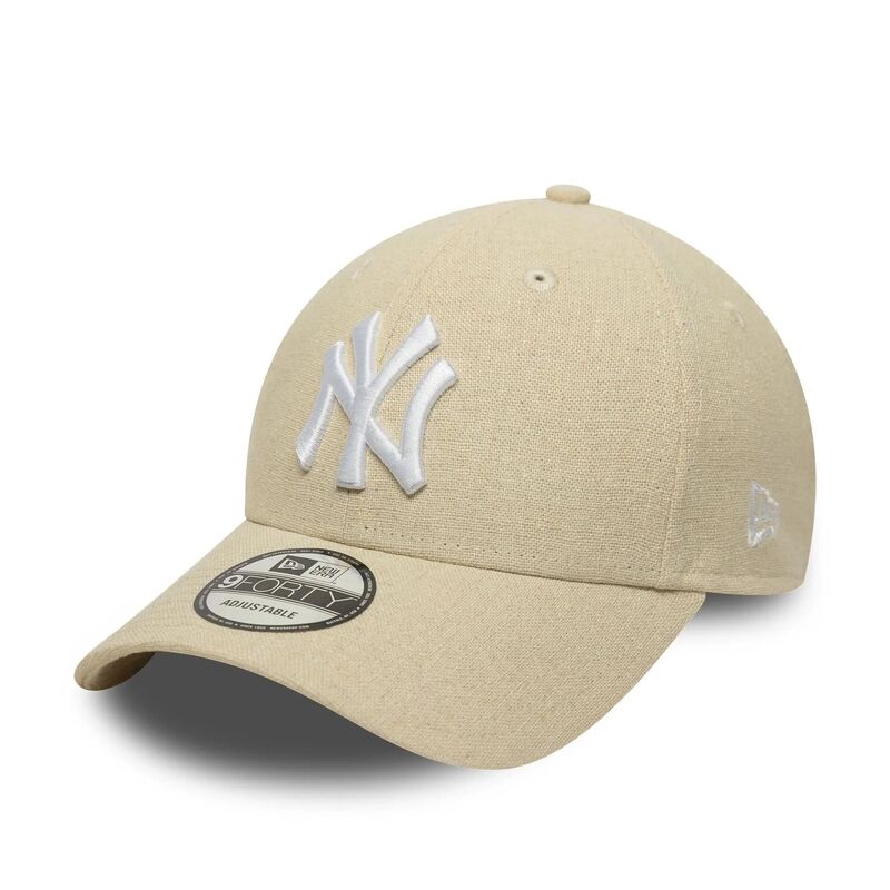 New Era - IMG LINEN 9TWENTY Uniseks Bej Şapka - NE60667372