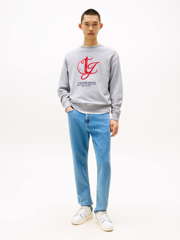 ISAAC RLXD TPRD AI4136 Erkek Mavi Denim Pantolon - DM0DM20545