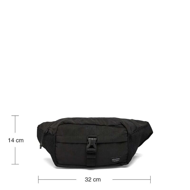 JACASHFORD MESH BUMBAG Erkek Siyah Bel Çantası - 12233476