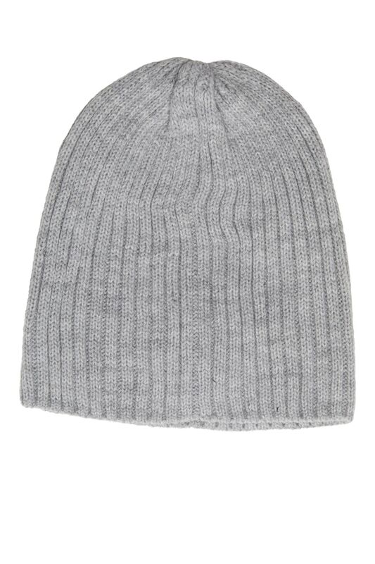 Jack & Jones - Jacbart Beanie Erkek Gri Bere - 12138789