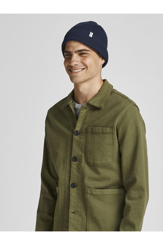Jacbrink Beanie Ln Erkek Koyu Mavi Şapka - 12193386