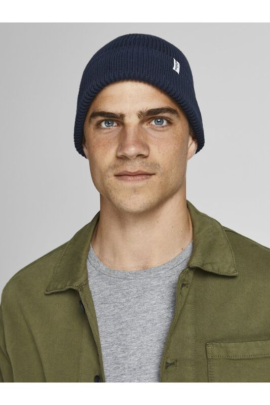 Jacbrink Beanie Ln Erkek Koyu Mavi Şapka - 12193386