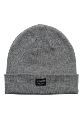 Jack & Jones - JACDNA BEANIE NOOS Erkek Gri Bere - 12092815