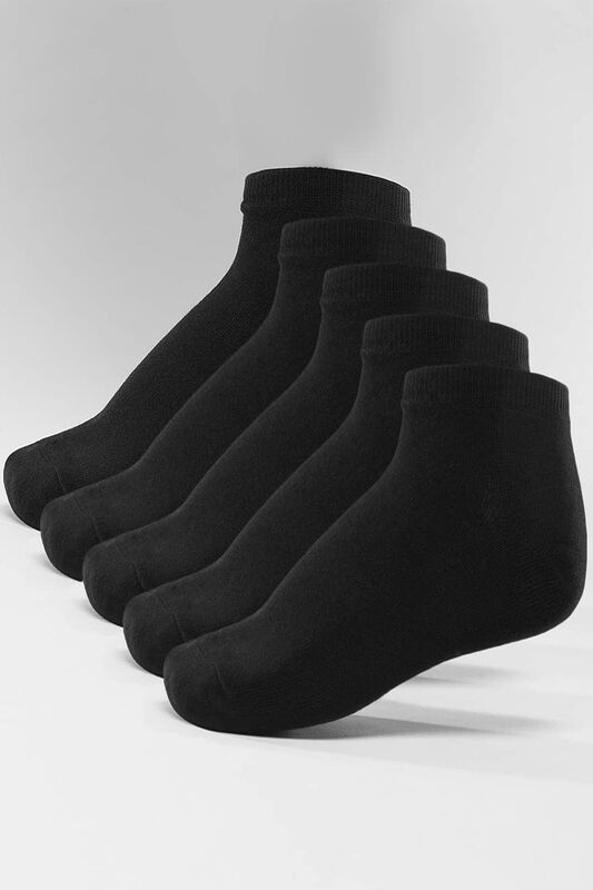 Jack & Jones - Jacdongo Socks 5 Pack Noos Erkek Siyah Çorap - 12120278