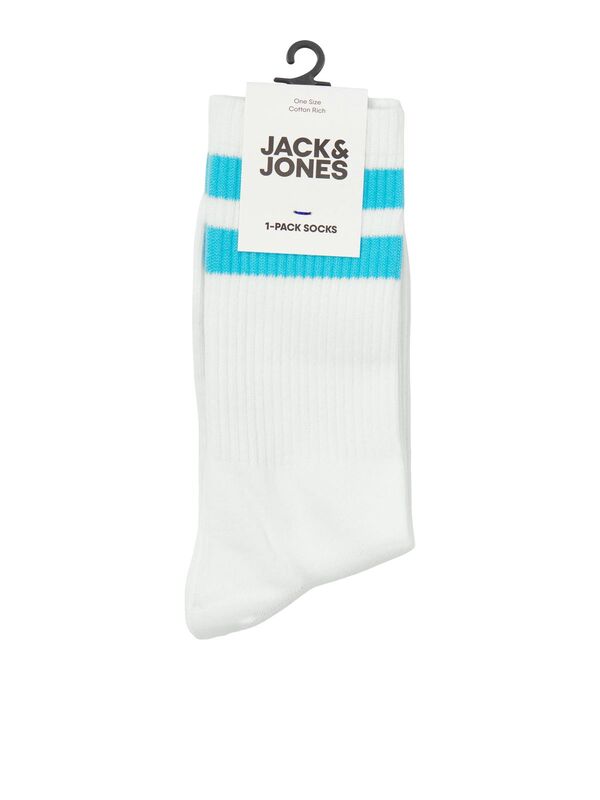 JACELI STRIPES TENNIS SOCK Erkek White Çorap - JJ12250739