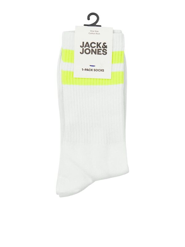 JACELI STRIPES TENNIS SOCK Erkek White Çorap - JJ12250739