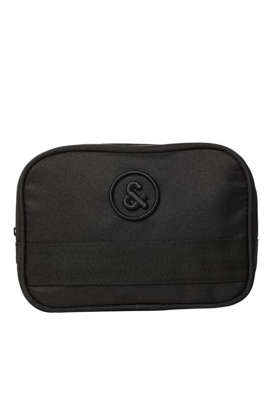 Jack & Jones - JACHERO TOILETRY BAG Erkek Siyah Çanta - 12240996