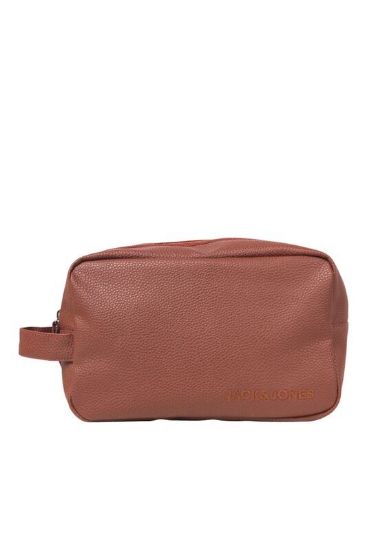 Jack & Jones - JACJAY TOILETRY BAG Erkek Kahverengi Çanta - JJ12182860