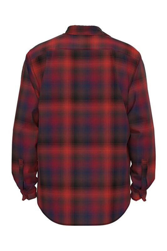 JACKSON WORKER JONTY PLAID VALIANT POPP Erkek Kırmızı UK Gömlek - 19573