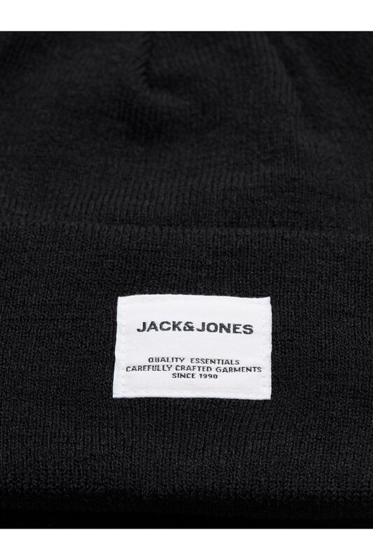 Jaclong Knit Beanie Noos Erkek Siyah Bere - 12150627