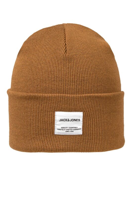 Jaclong Knit Beanie Noos Erkek Kahverengi Bere - 12150627