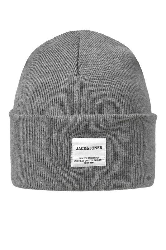 Jaclong Knit Beanie Noos Erkek Gri Bere - 12150627