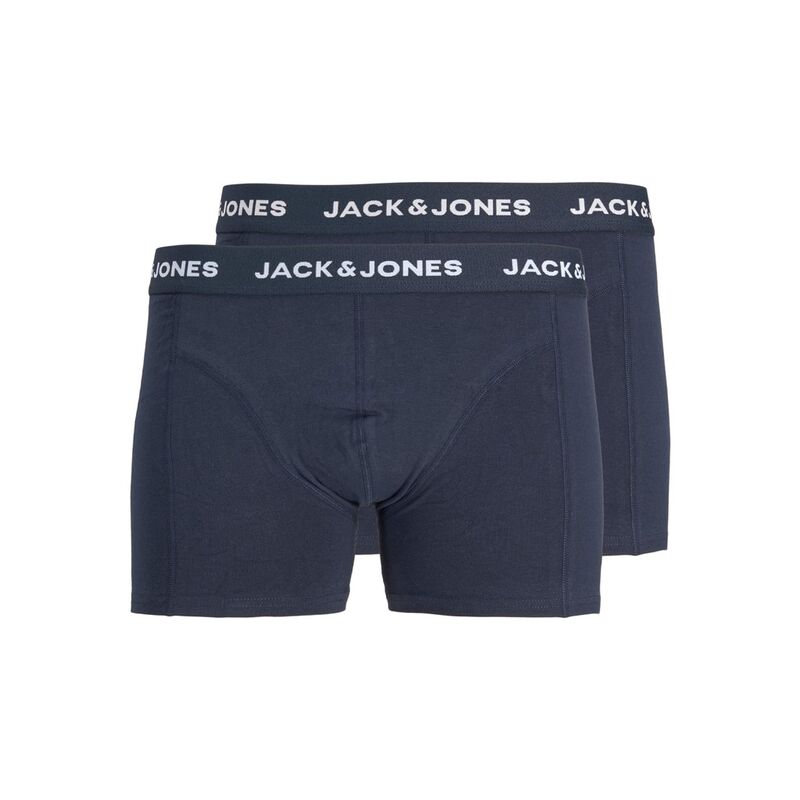 Jack & Jones - Jacorganic Trunks 2 Pack Giftbox Erkek Lacivert 2'li Boxer - 12222565