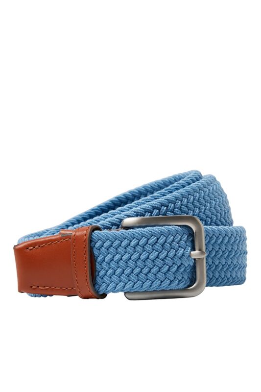 JACSPRING WOVEN BELT NOOS Erkek Mavi Kemer - 12118114