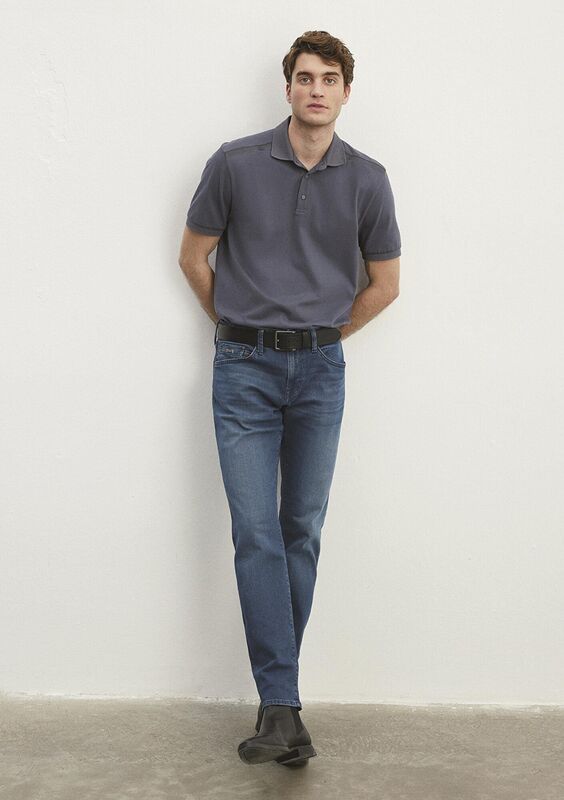 JAKE Erkek Ocean Lux Black Nights Denim Pantolon - M00422