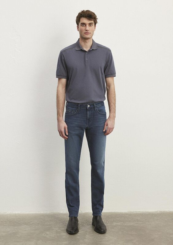 JAKE Erkek Ocean Lux Black Nights Denim Pantolon - M00422