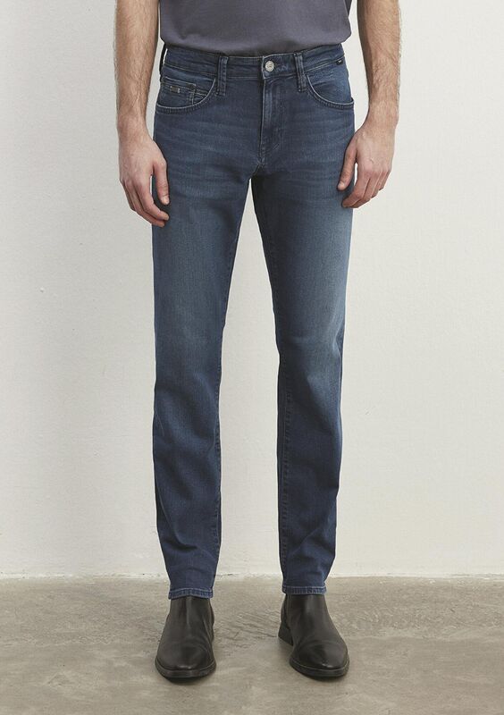 JAKE Erkek Ocean Lux Black Nights Denim Pantolon - M00422