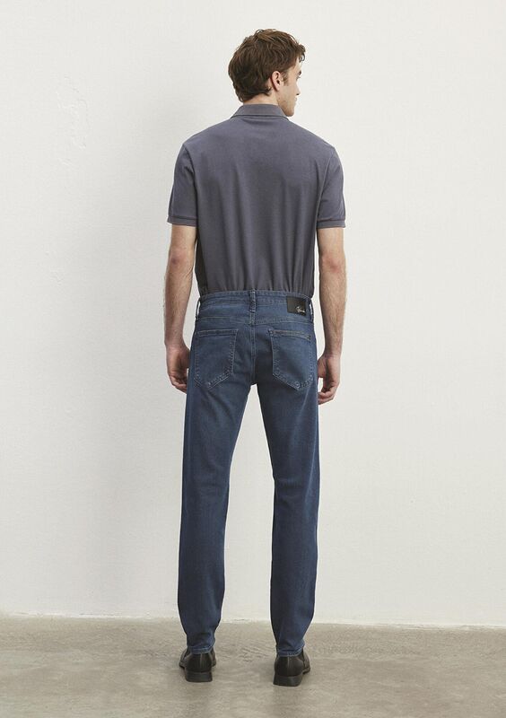 JAKE Erkek Ocean Lux Black Nights Denim Pantolon - M00422