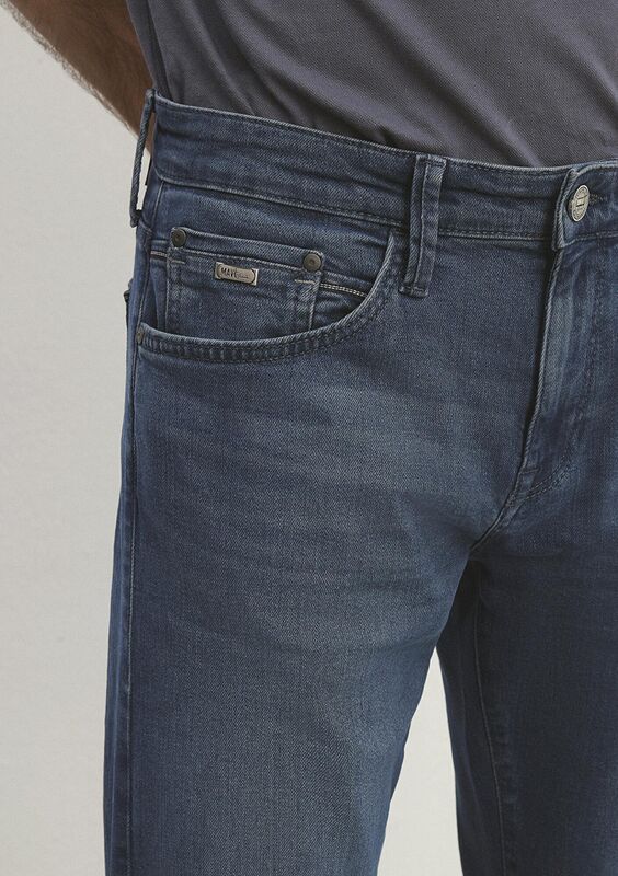 JAKE Erkek Ocean Lux Black Nights Denim Pantolon - M00422