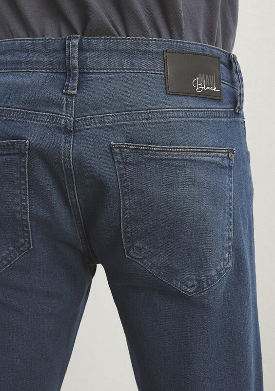 JAKE Erkek Ocean Lux Black Nights Denim Pantolon - M00422