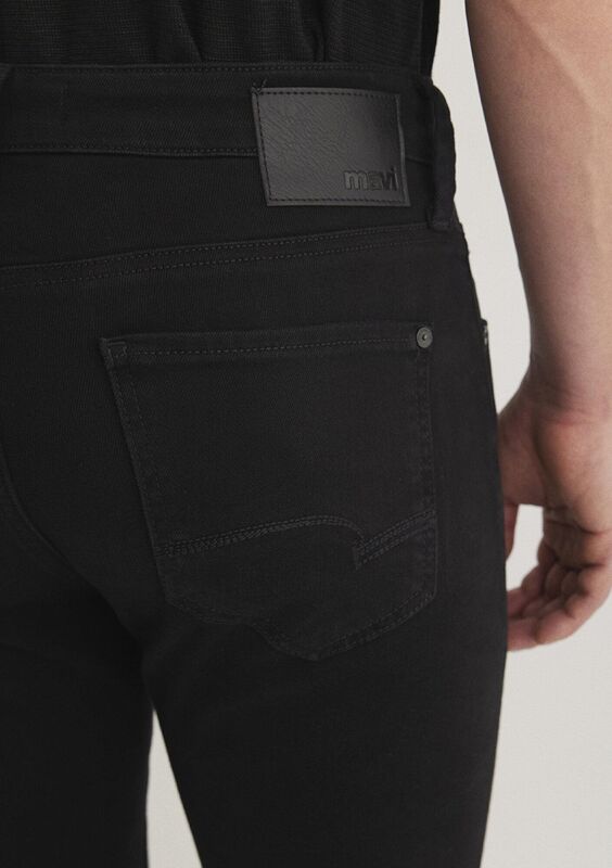 JAKE Erkek Siyah Denim Pantolon - M00422