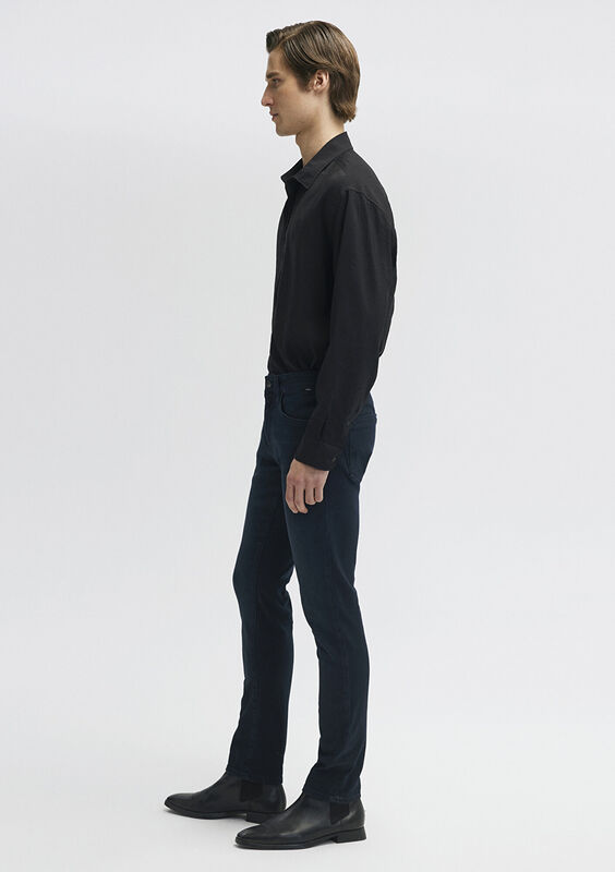 JAKE Lava Smoke Comfort Erkek Siyah Denim Pantolon - M00422