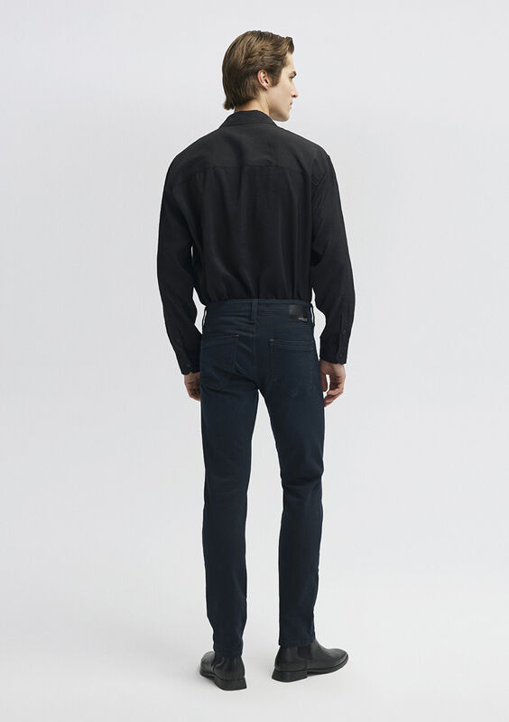 JAKE Lava Smoke Comfort Erkek Siyah Denim Pantolon - M00422