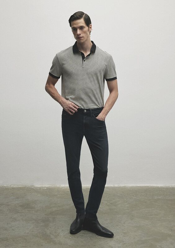 JAMES Erkek Foggy Ink Lux Black Denim Pantolon - M00424