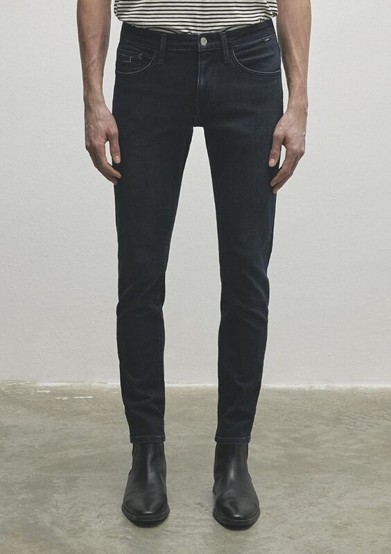 JAMES Erkek Foggy Ink Lux Black Denim Pantolon - M00424