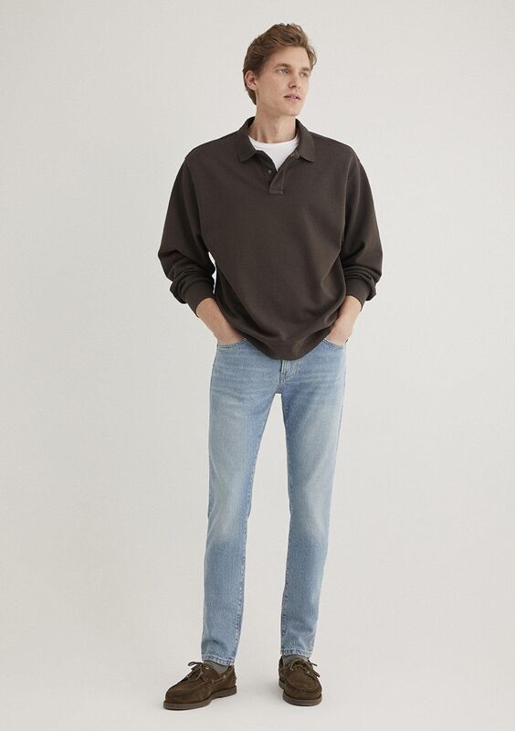JAMES Erkek Lt Used Classic Denim Denim Pantolon - M00424
