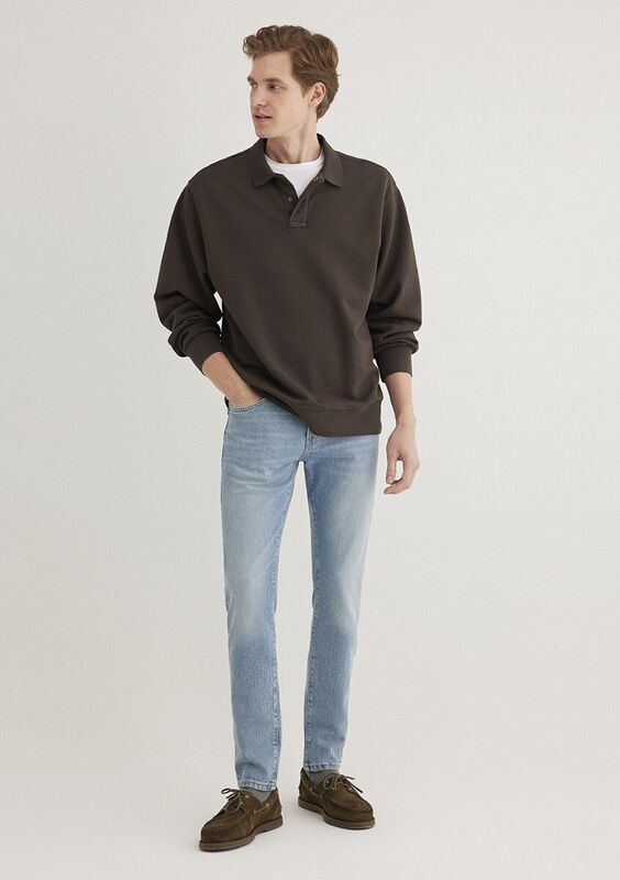 JAMES Erkek Lt Used Classic Denim Denim Pantolon - M00424