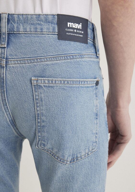 JAMES Erkek Lt Used Classic Denim Denim Pantolon - M00424