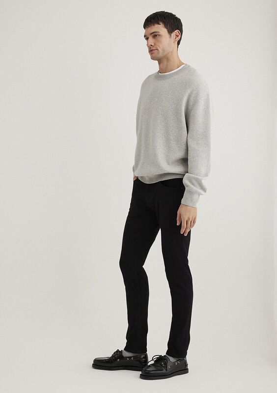 JAMES Erkek Siyah Denim Pantolon - M00424