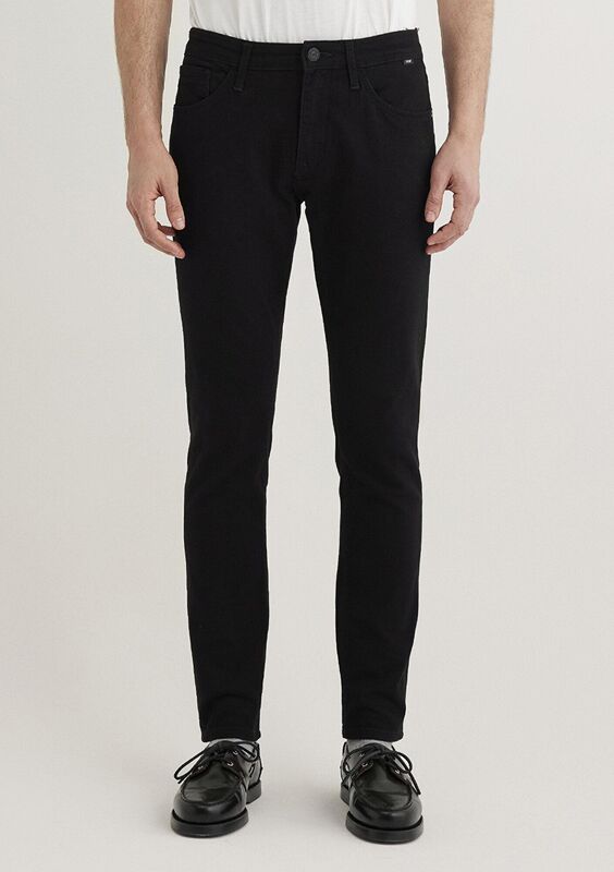 JAMES Erkek Siyah Denim Pantolon - M00424