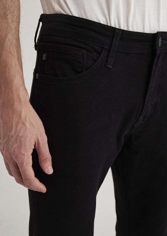 JAMES Erkek Siyah Denim Pantolon - M00424