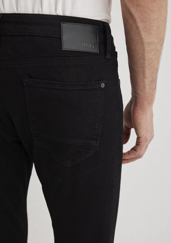 JAMES Erkek Siyah Denim Pantolon - M00424